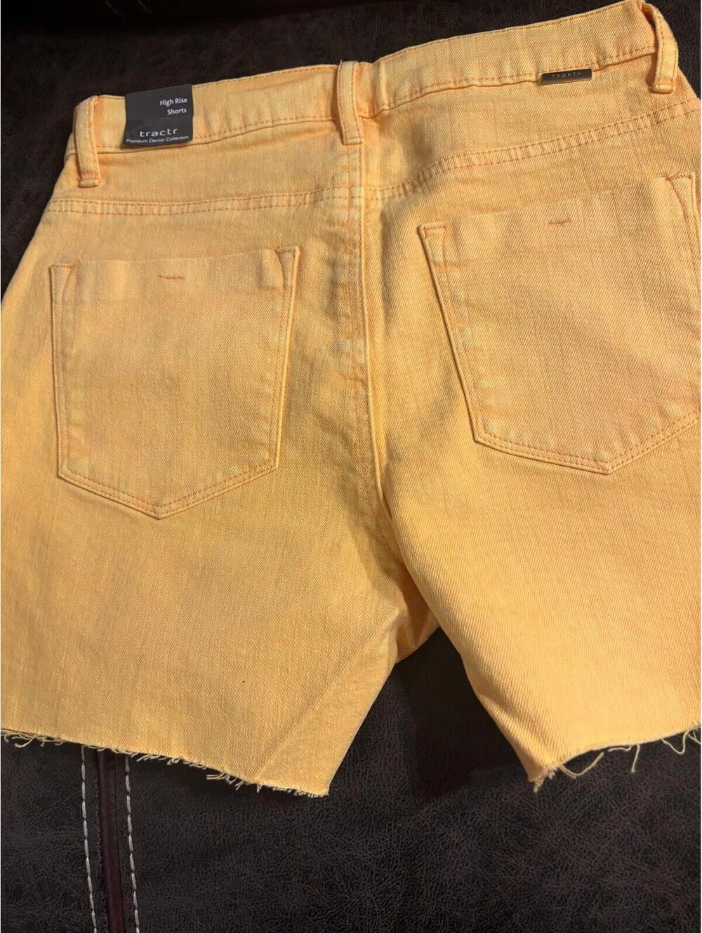 Tractr Women's High Rise Button Fly Short Sz 0/25 - Picture 5 of 9
